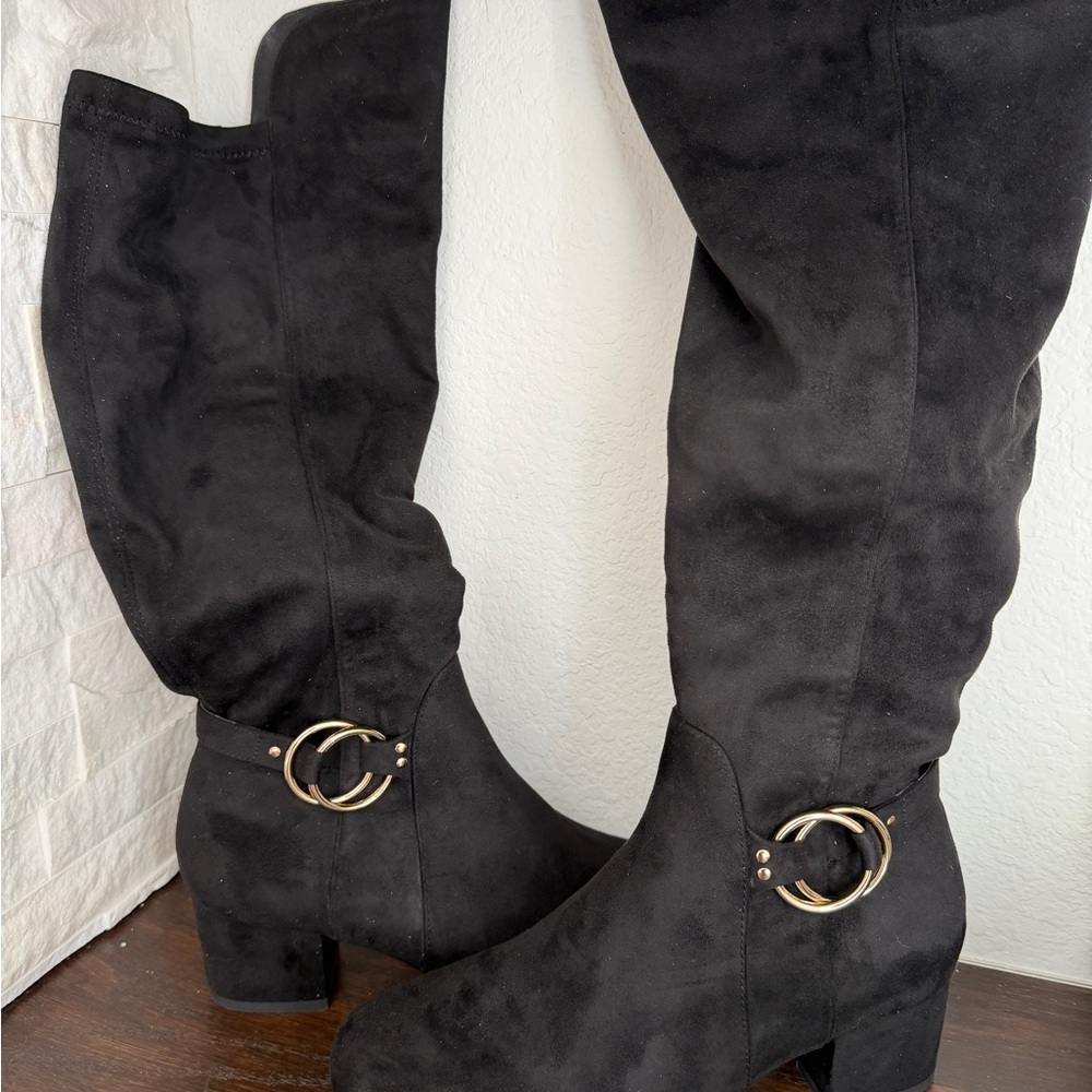 Comfortview Women's The Ruthie Wide Calf Boot Size 9